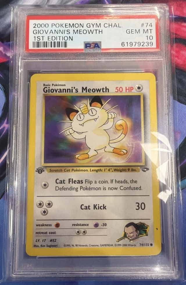 Giovanni's Meowth