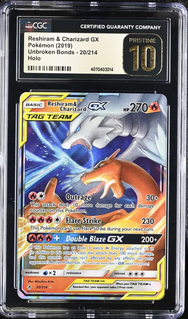 Reshiram & Charizard GX