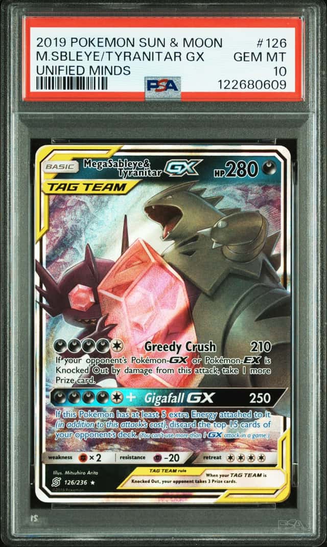 Mega Sableye & Tyranitar GX