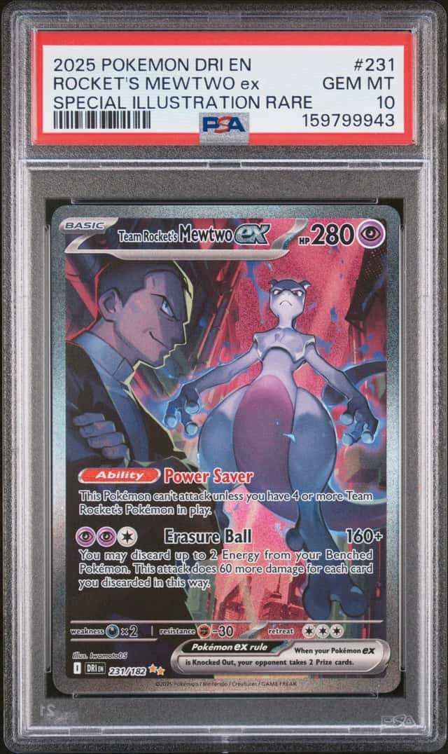 ROCKET'S MEWTWO ex