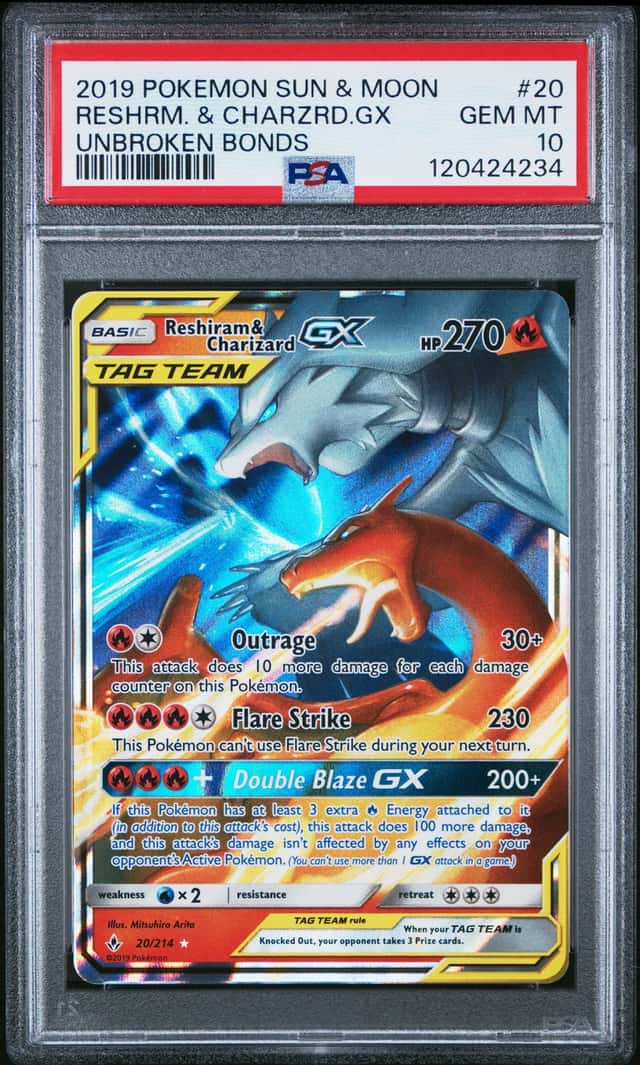 Reshiram & Charizard GX
