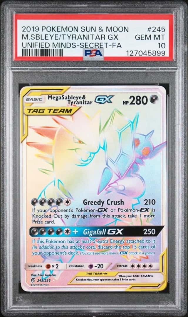 Mega Sableye & Tyranitar GX