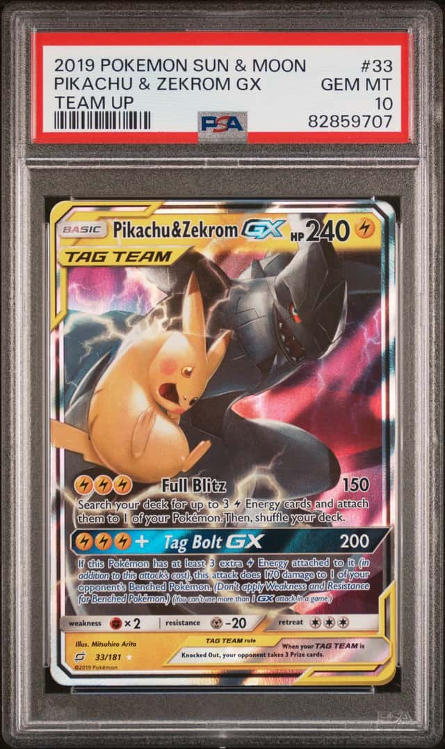 Pikachu & Zekrom GX