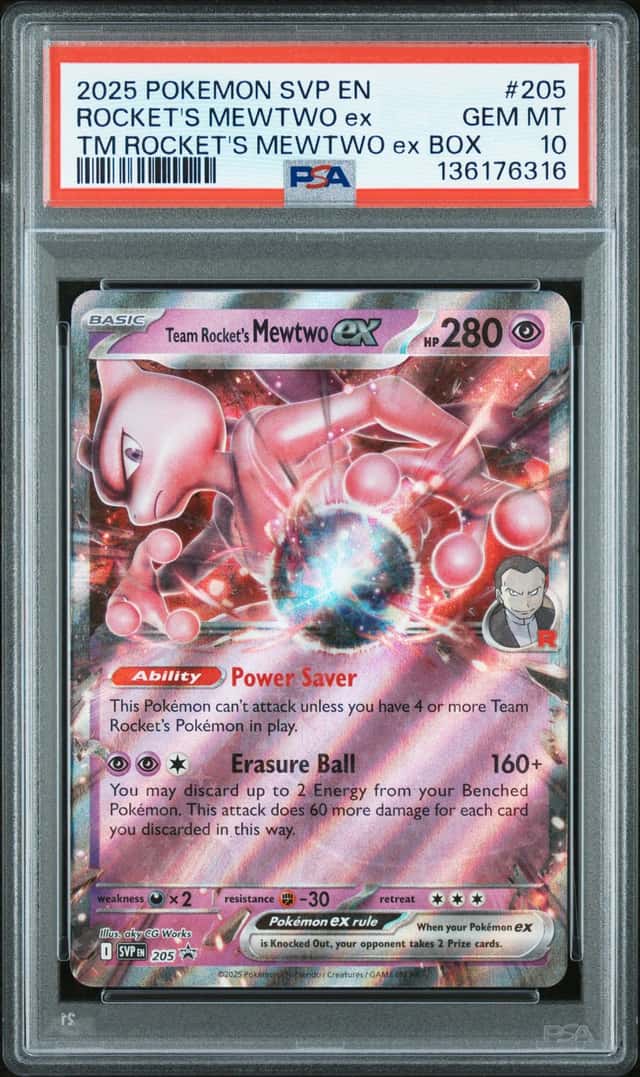Rocket's Mewtwo EX