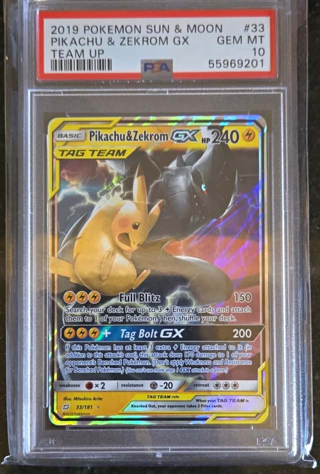 Pikachu & Zekrom GX