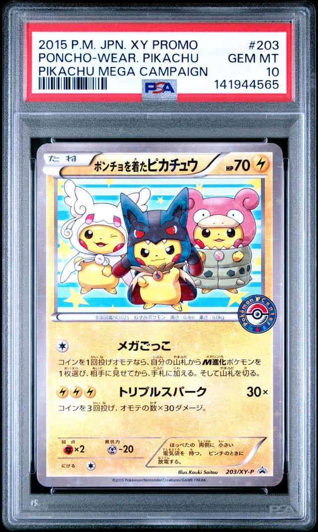 Poncho-Wear Pikachu