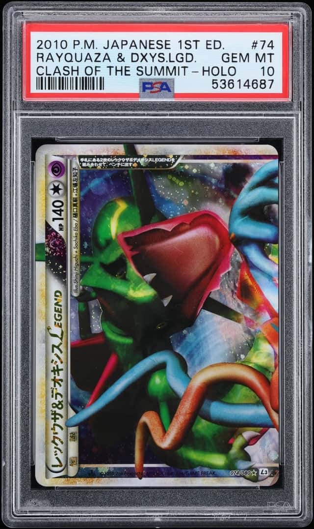 Rayquaza & Deoxys LEGEND