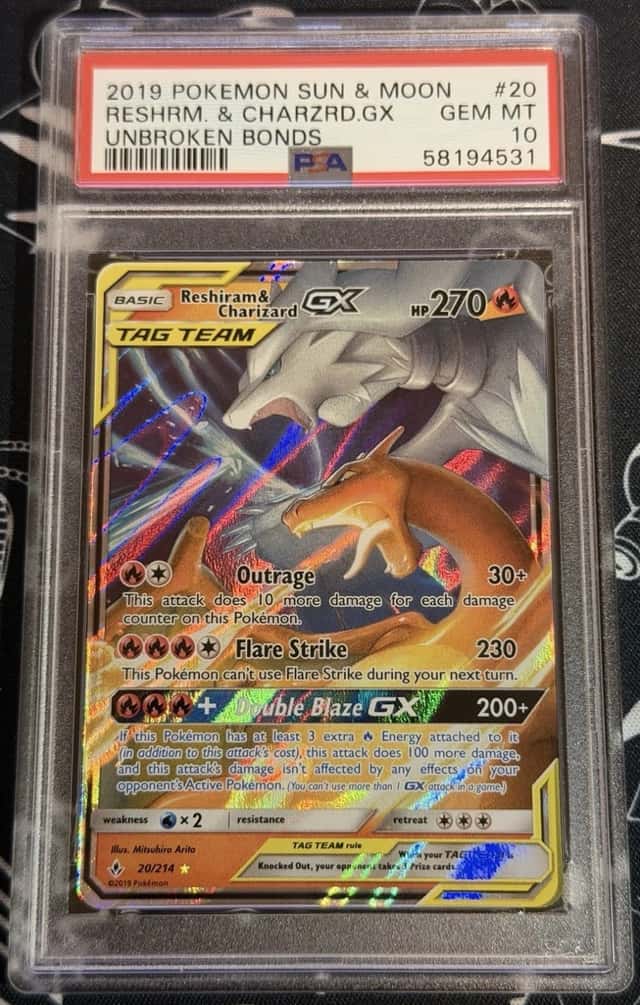 Reshiram & Charizard GX