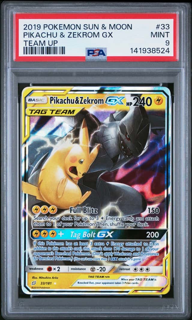 Pikachu & Zekrom GX