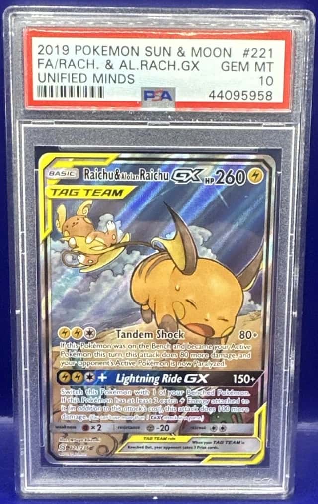 Raichu & Alolan Raichu GX