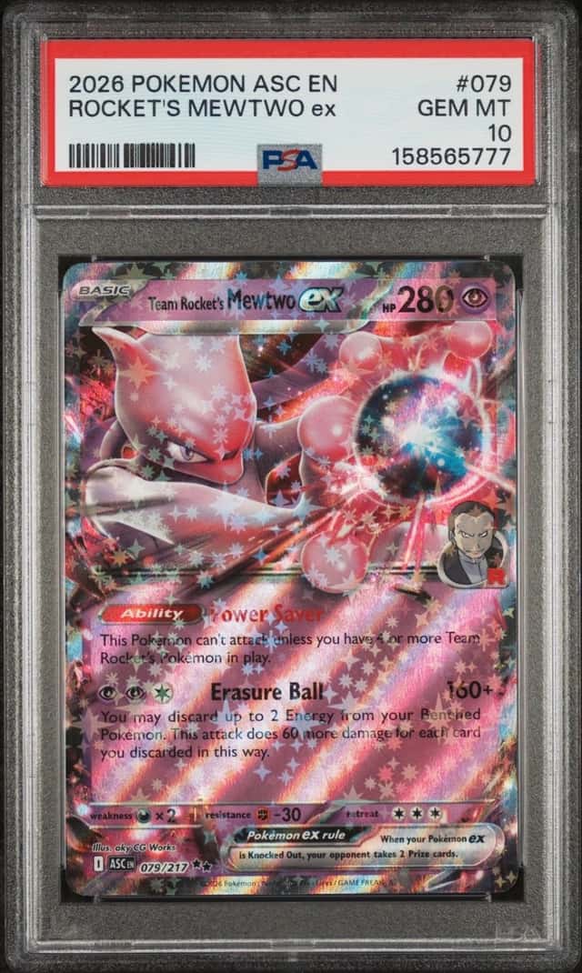 ROCKET'S MEWTWO ex