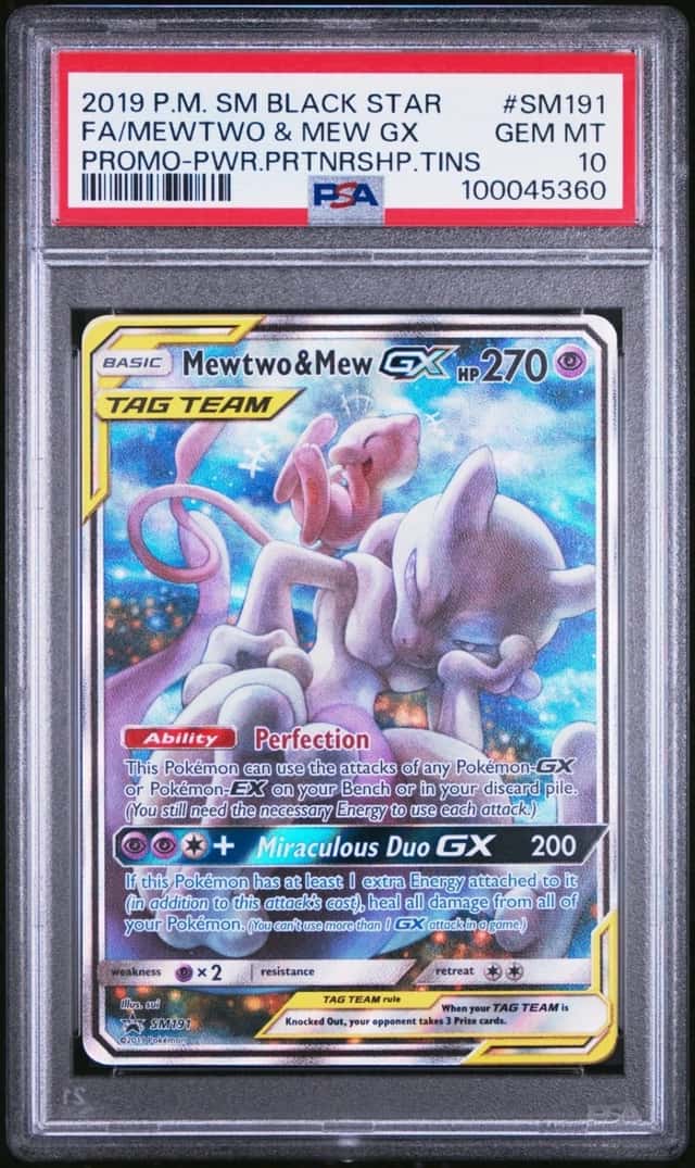 Mewtwo & Mew GX