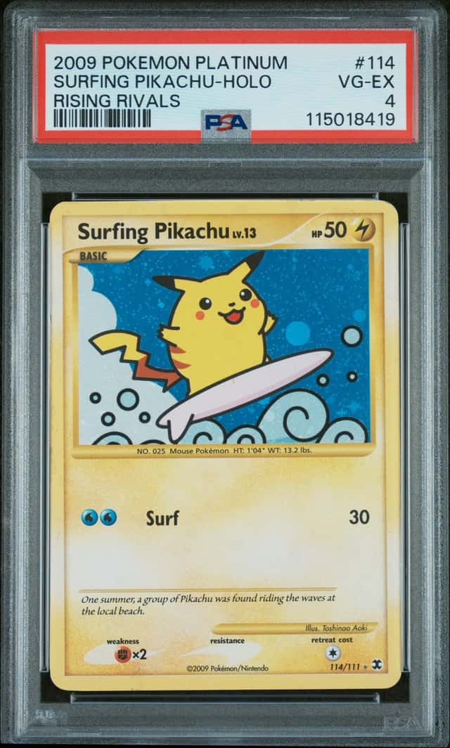 Surfing Pikachu