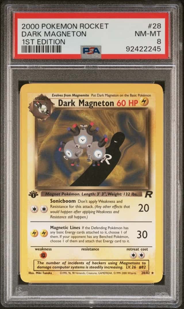 Dark Magneton