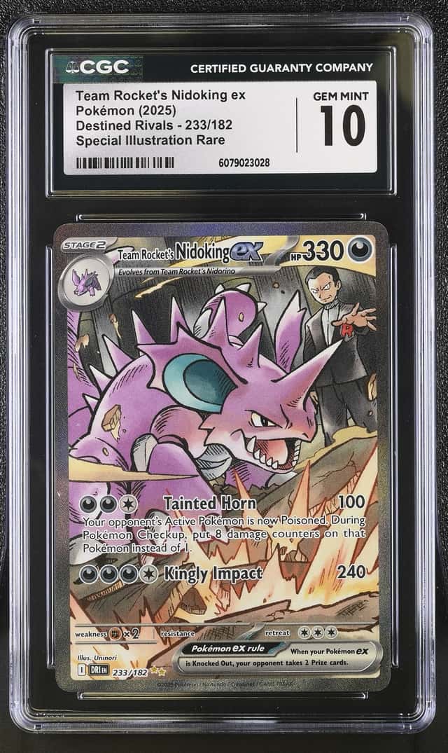 ROCKET'S NIDOKING ex