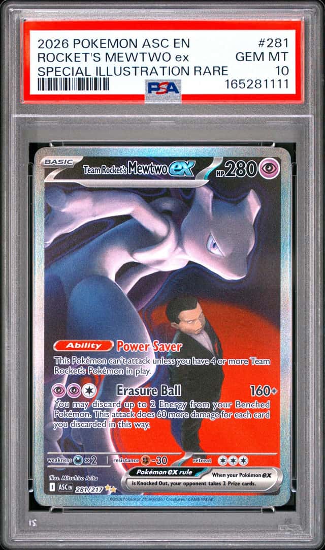 ROCKET'S MEWTWO ex