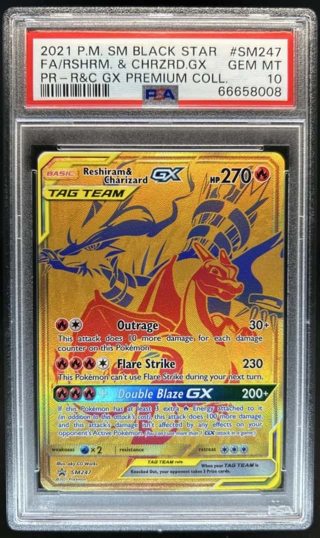 Reshiram & Charizard GX