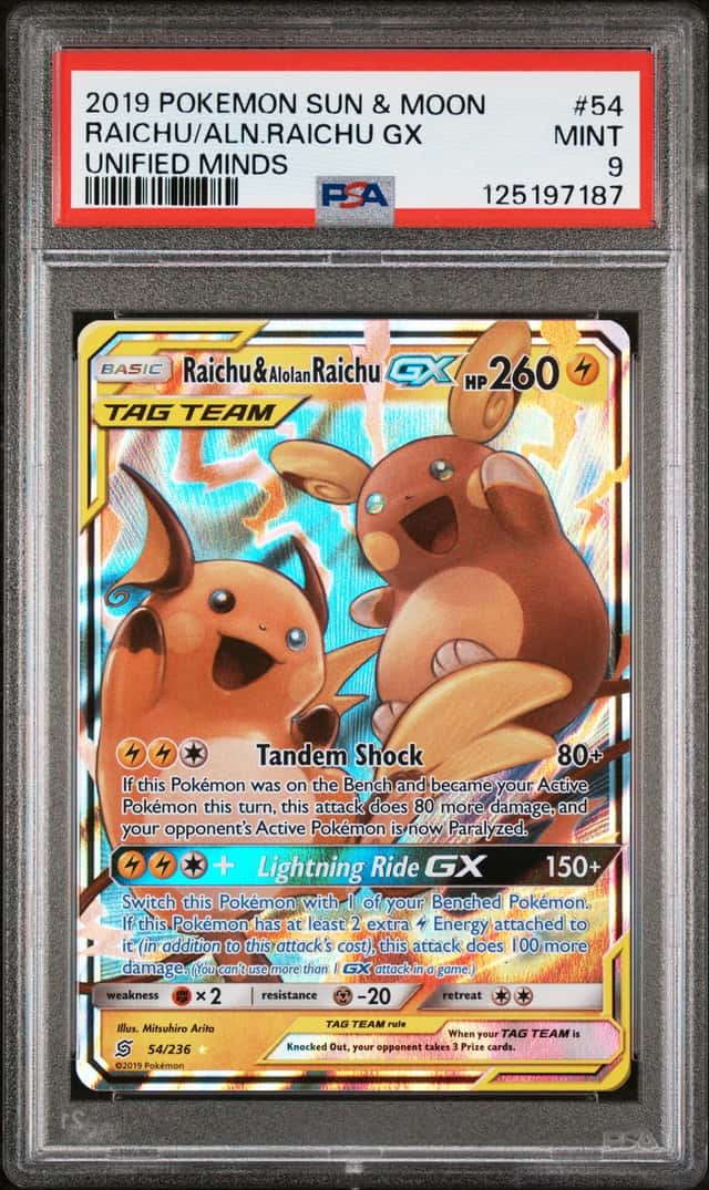 Raichu & Alolan Raichu GX