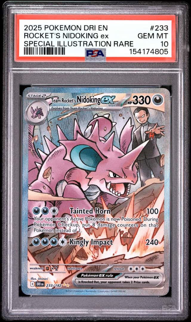 ROCKET'S NIDOKING ex