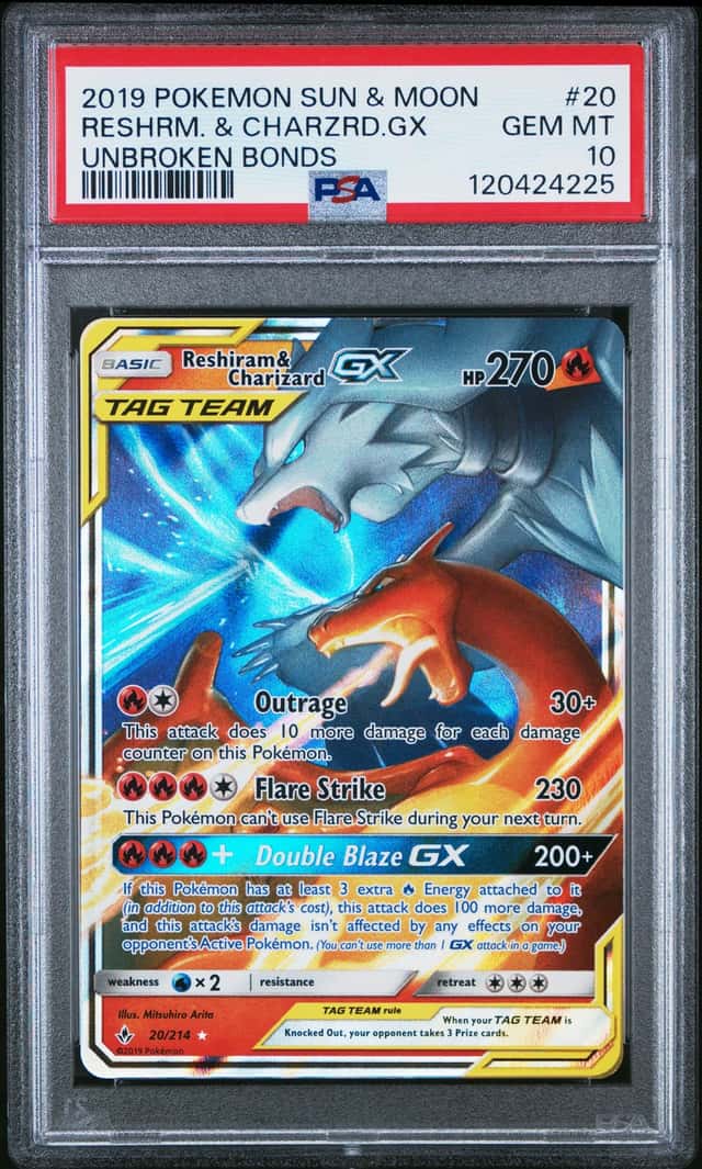 Reshiram & Charizard GX