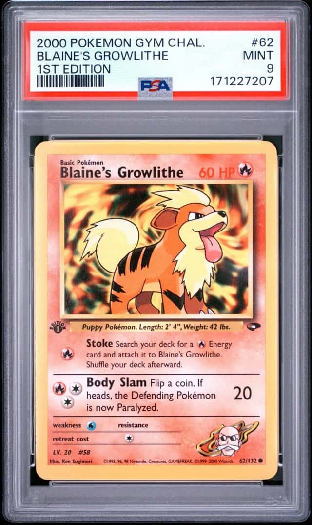 Blaine's Growlithe