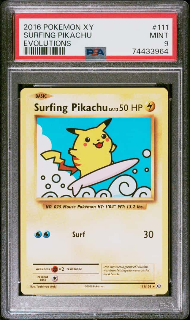 Surfing Pikachu