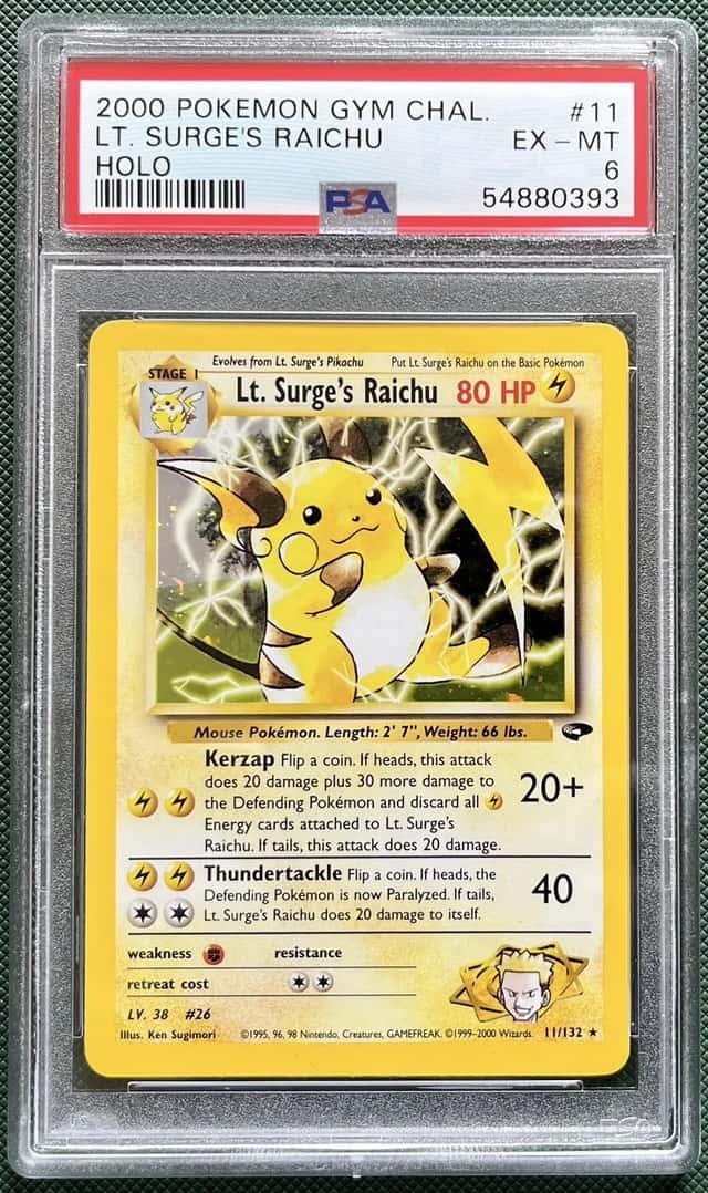 Lt. Surge's Raichu