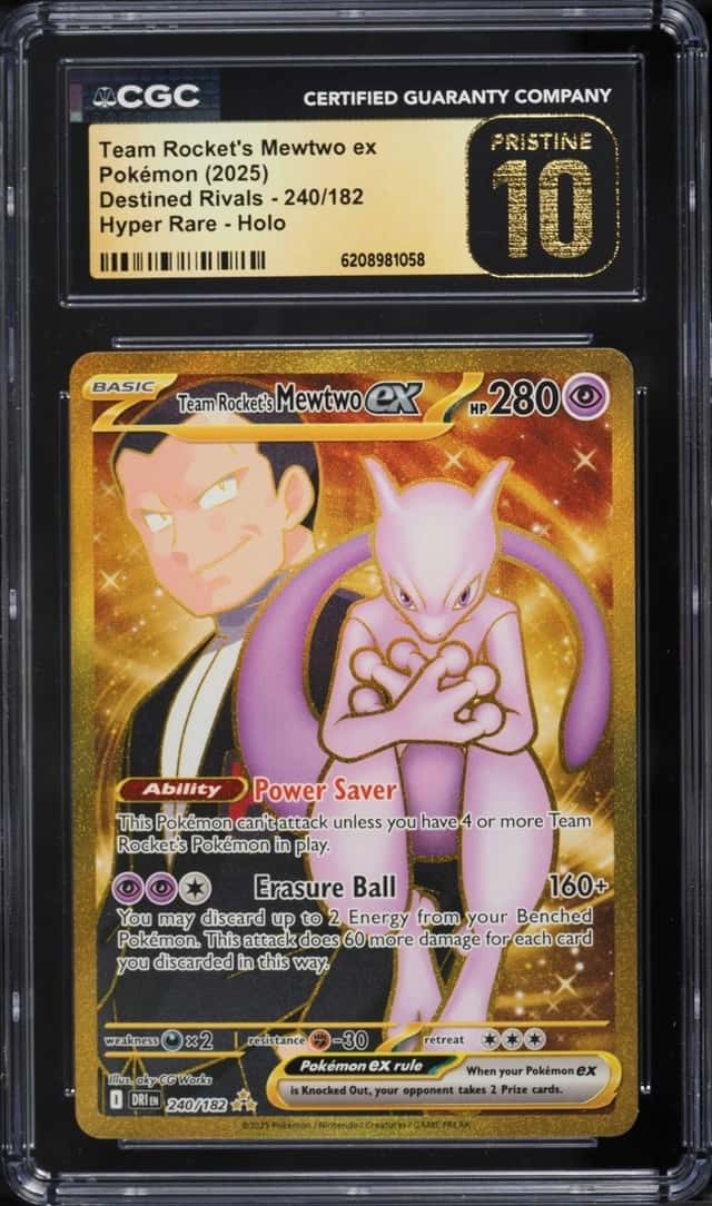ROCKET'S MEWTWO ex