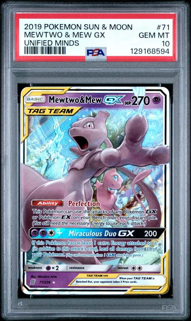 Mewtwo & Mew GX