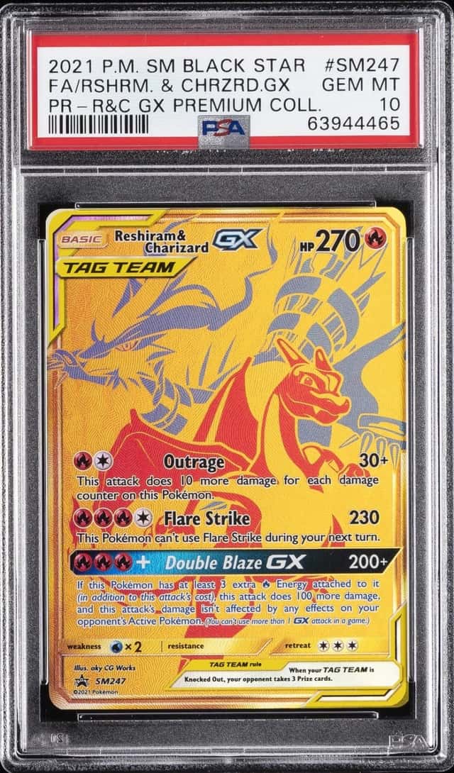 Reshiram & Charizard GX