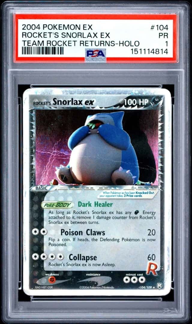 Rocket's Snorlax EX