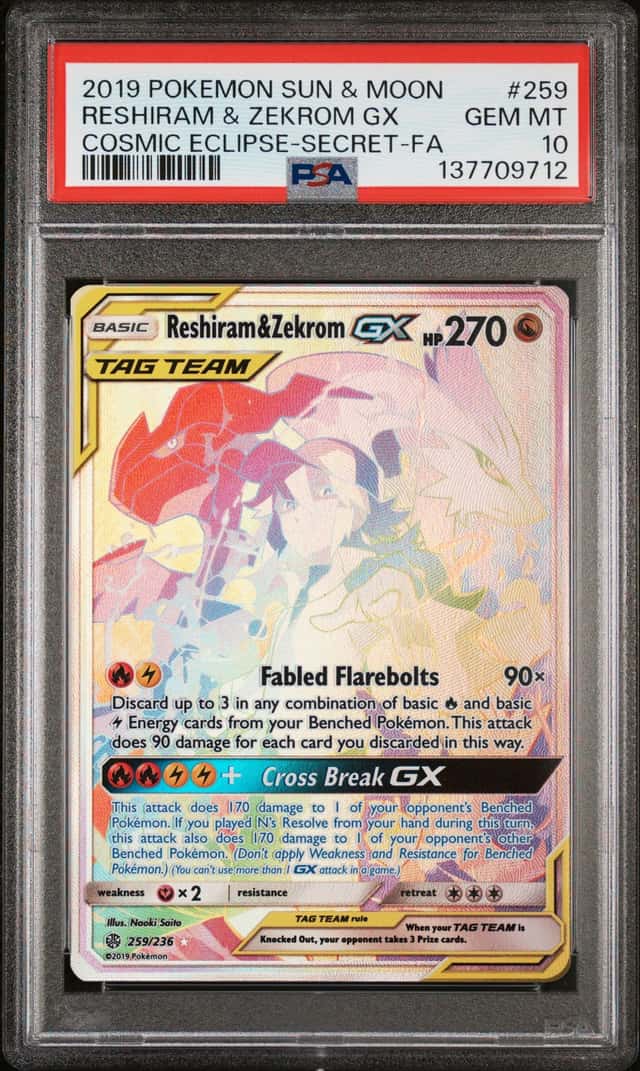 Reshiram & Zekrom GX