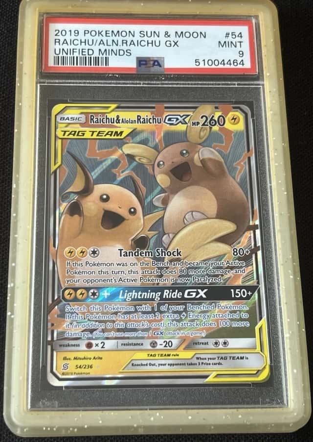 Raichu & Alolan Raichu GX
