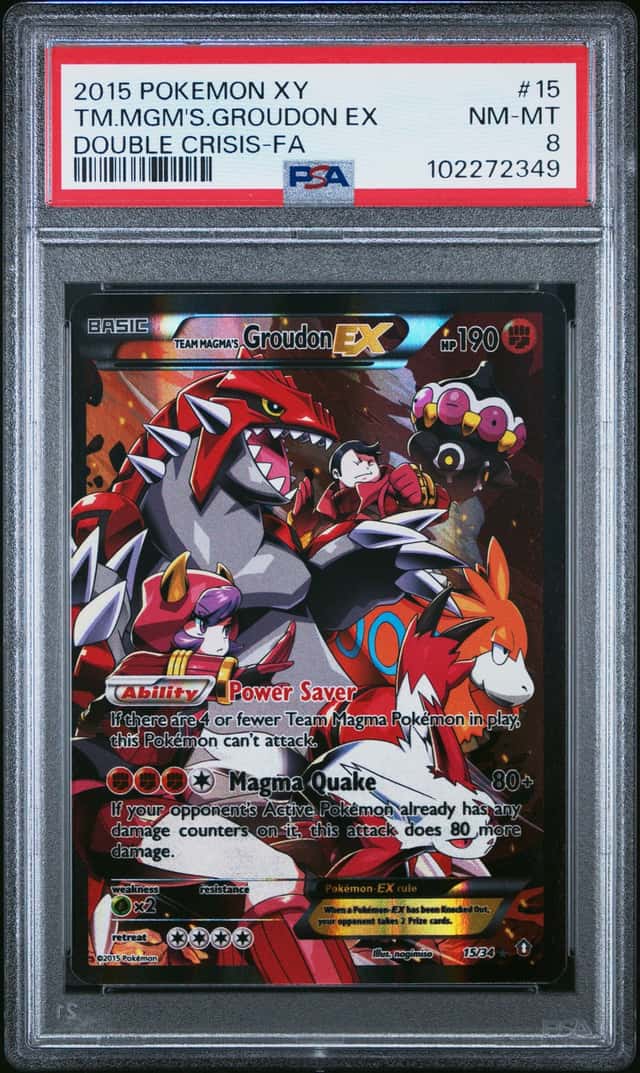 Team Magma's Groudon EX