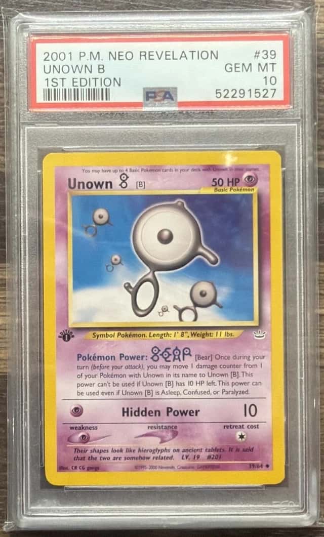 Unown B
