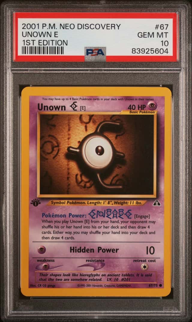 Unown E