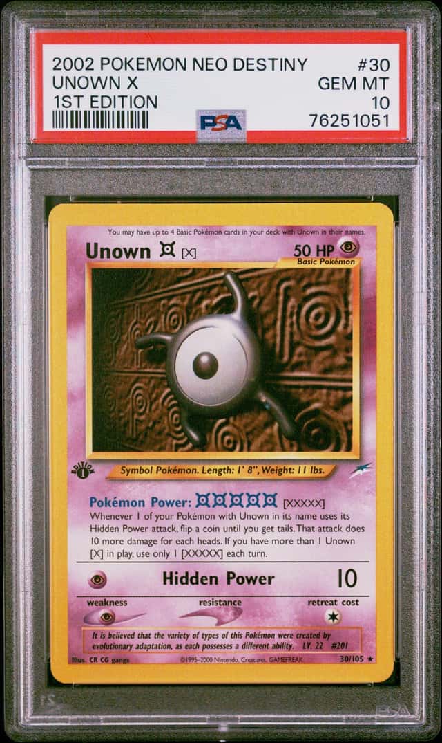 Unown X