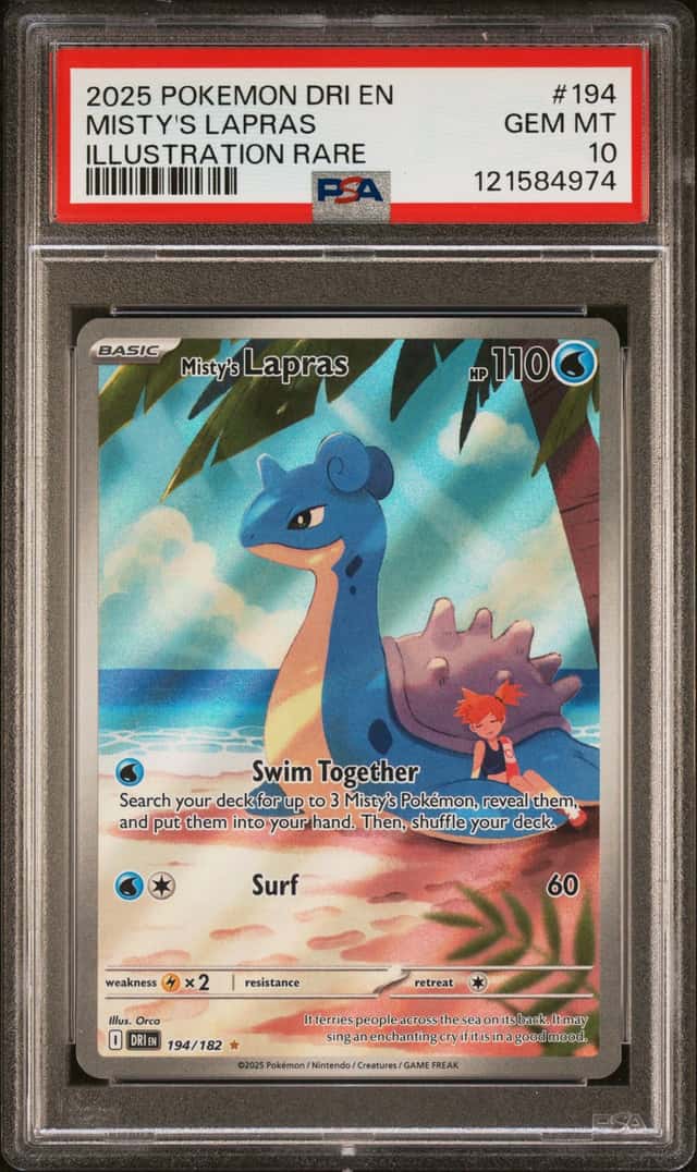 Misty's Lapras