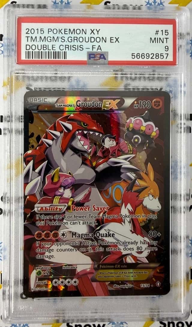 Team Magma's Groudon EX