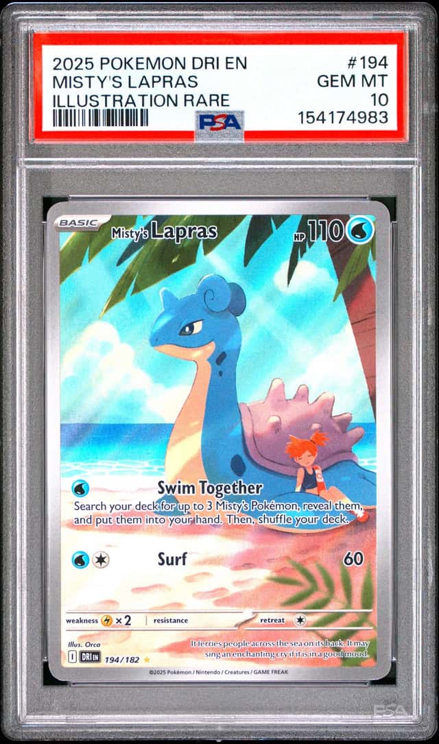 Misty's Lapras