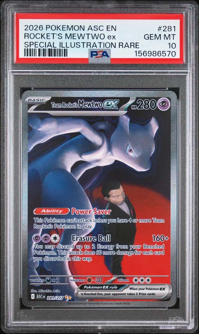 ROCKET'S MEWTWO ex