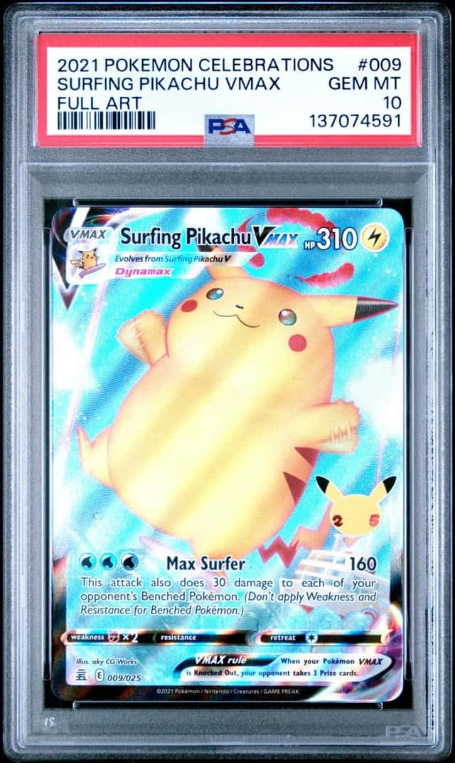 Surfing Pikachu VMAX