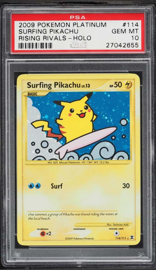 Surfing Pikachu