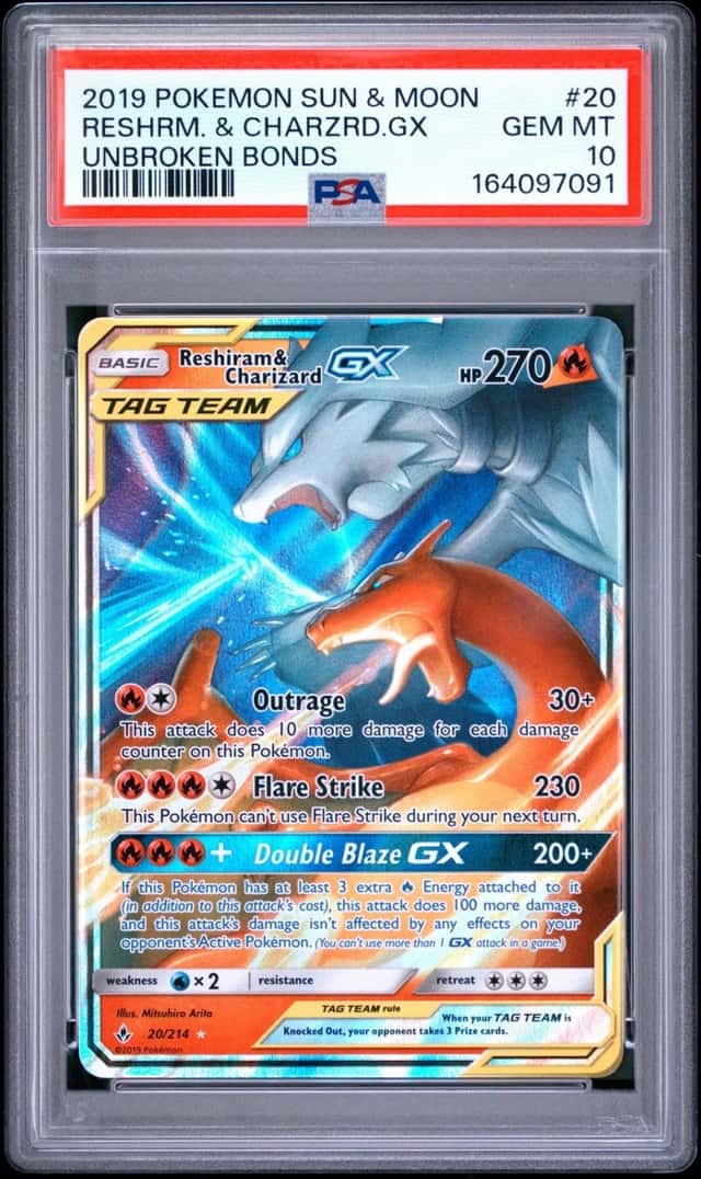 Reshiram & Charizard GX