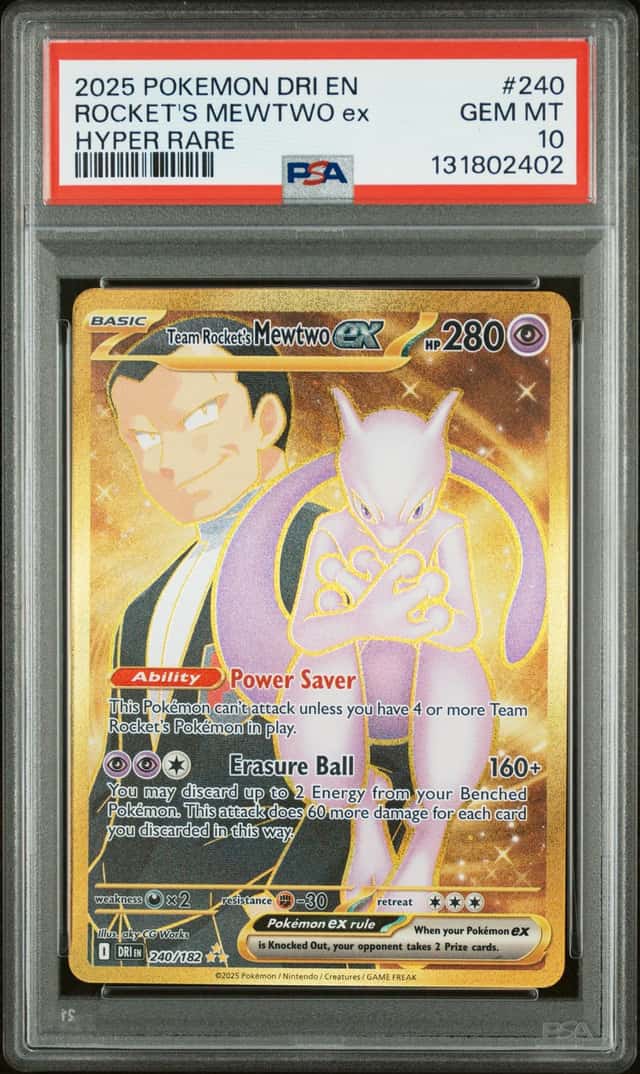 ROCKET'S MEWTWO ex
