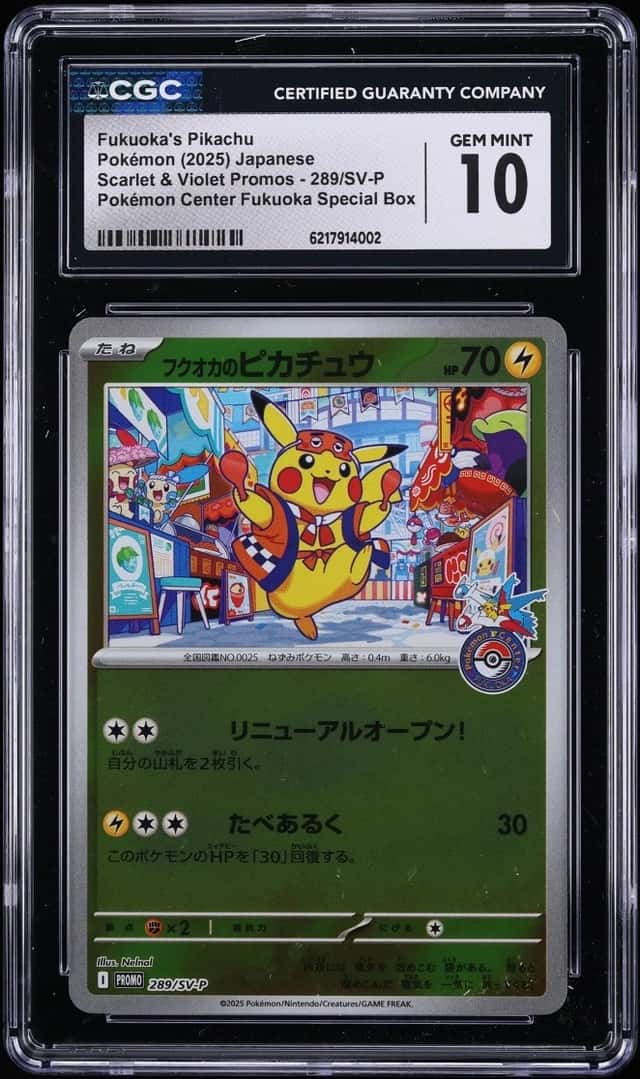 Fukuoka's Pikachu