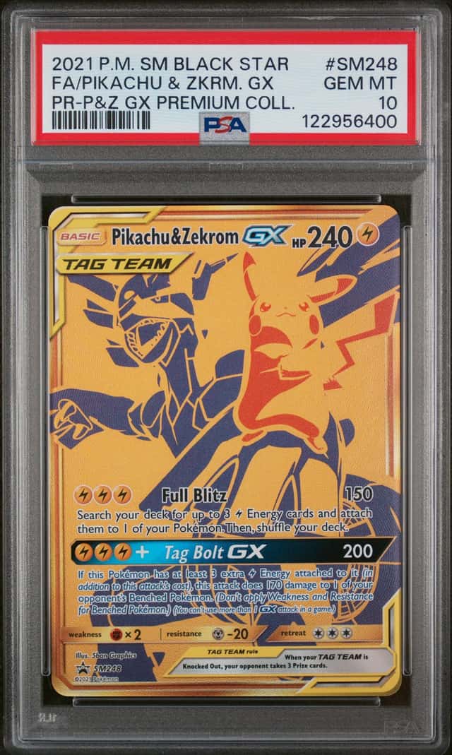 Pikachu & Zekrom GX