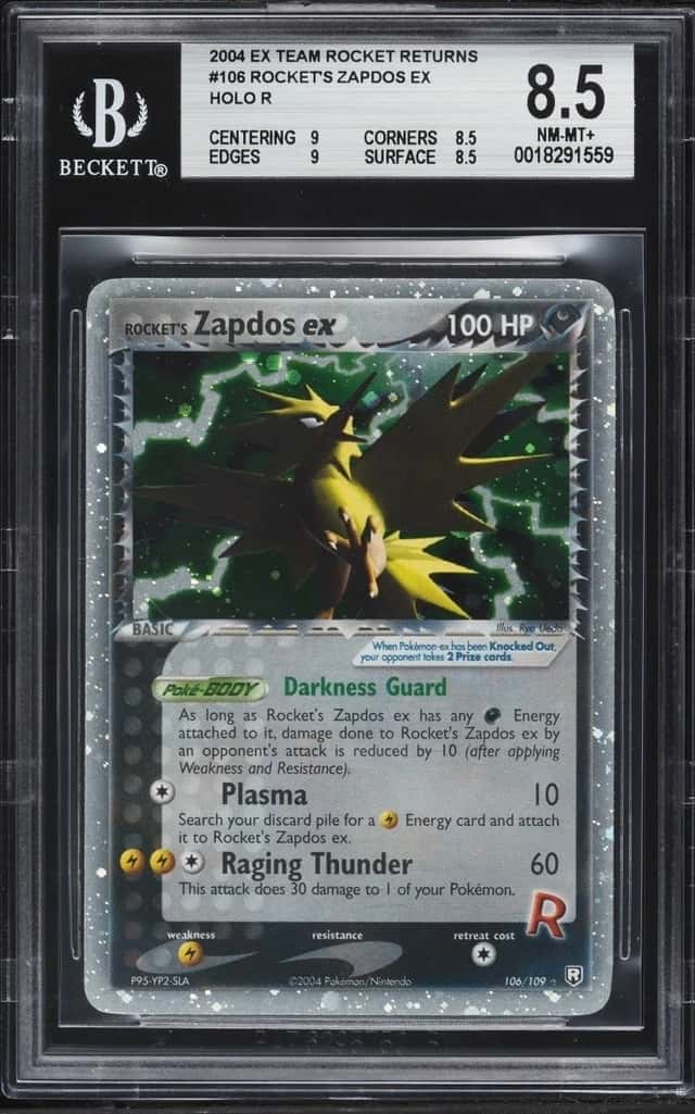 Rocket's Zapdos EX