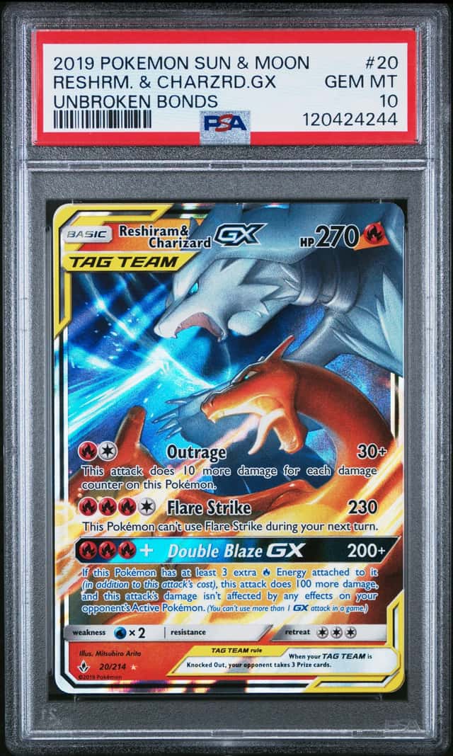 Reshiram & Charizard GX