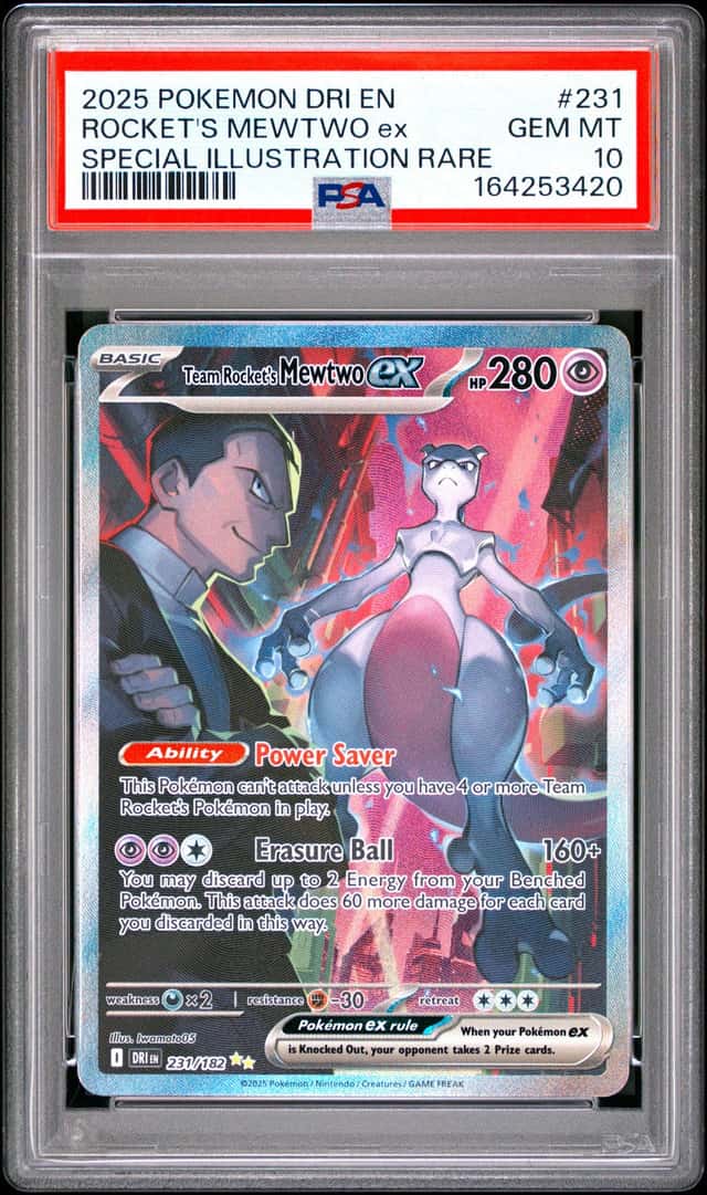 ROCKET'S MEWTWO ex